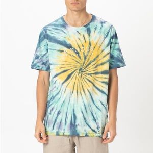 Urban Outfitters BARNEY COOLS: EMBROIDERED B. COOLS TIE DYE T-SHIRT